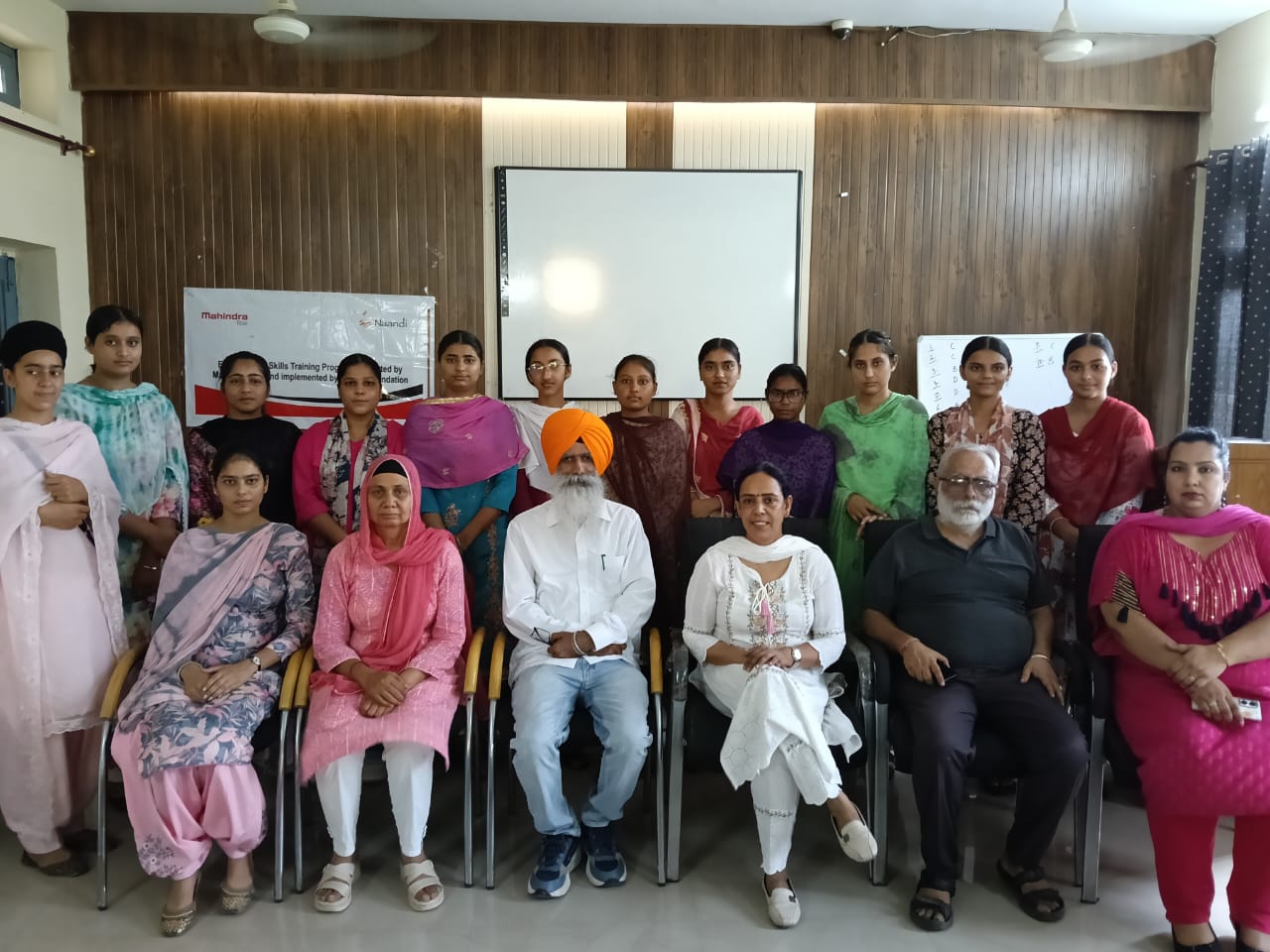 Khalsa College Dumeli students participated in the training camp.